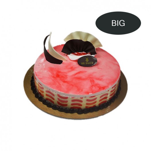 Big strawberry Mousse Cake by Mr. Baker