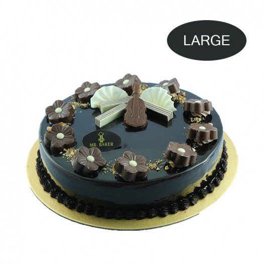 Large Chocolate Daker Cake By Mr. Baker